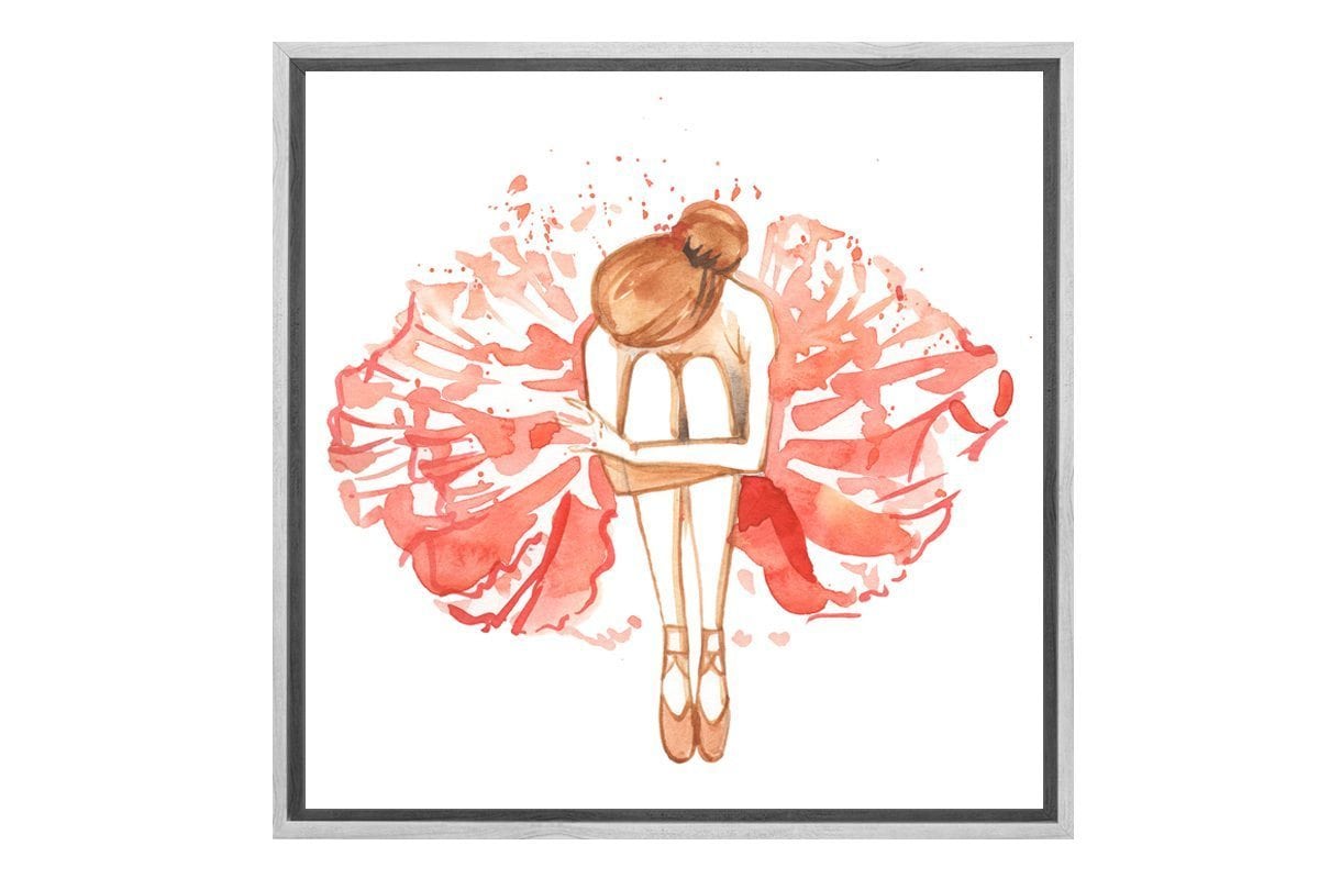 Ballerina Pink | Canvas Wall Art Print