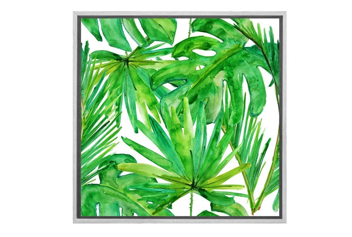 Tropical Leaves | Canvas Wall Art Print