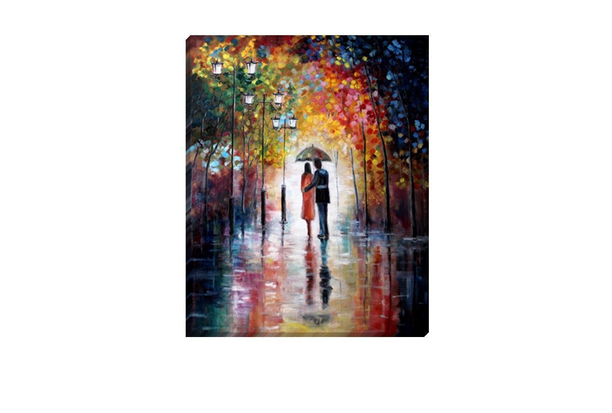 Rainy Night | Canvas Art Print