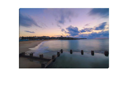 Daybreak Coogee Rock Pool, Sydney, Australia | Canvas Wall Art Print