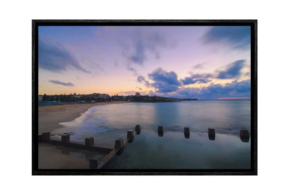 Daybreak Coogee Rock Pool, Sydney, Australia | Canvas Wall Art Print