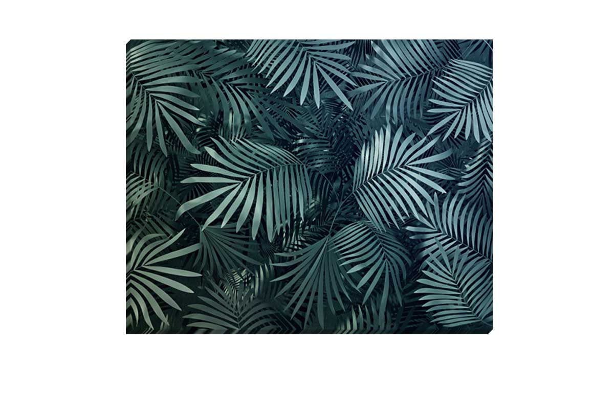 Jungle Palm Leaves | Wall Art Print