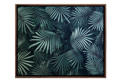 Jungle Palm Leaves | Wall Art Print