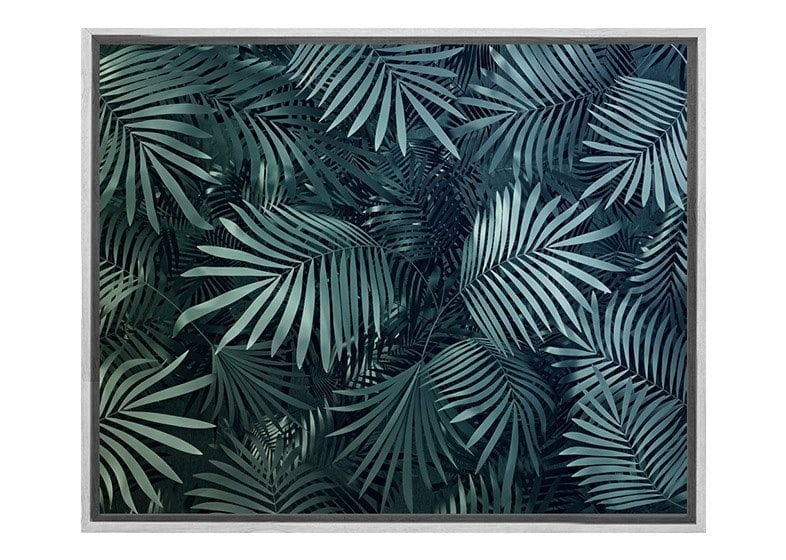Jungle Palm Leaves | Wall Art Print