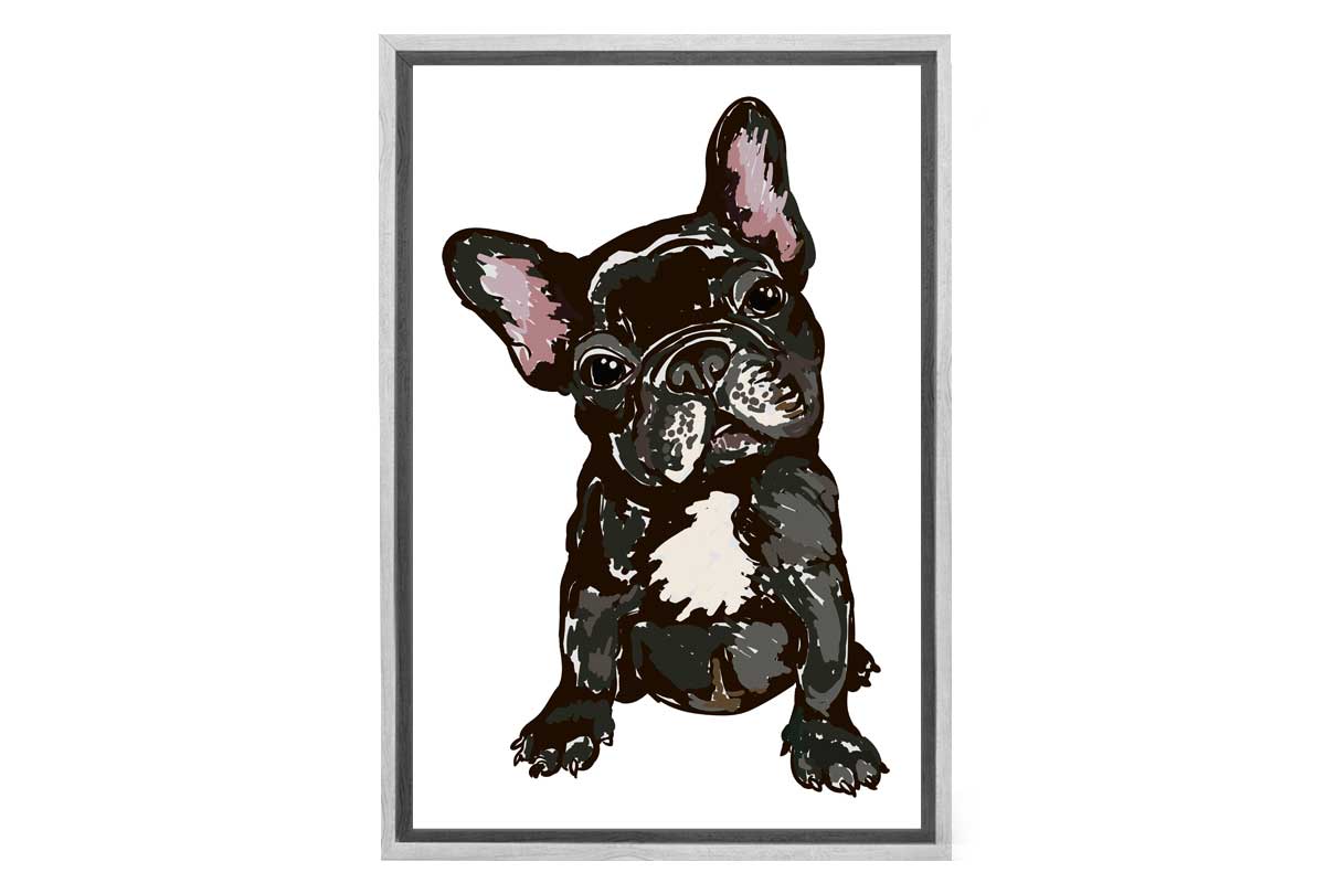 French Bull Dog 2 | Canvas Wall Art Print