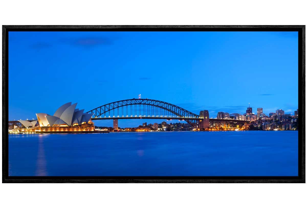 Sydney Harbour Bridge & Opera House 2 | Canvas Wall Art Print