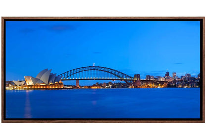 Sydney Harbour Bridge & Opera House 2 | Canvas Wall Art Print