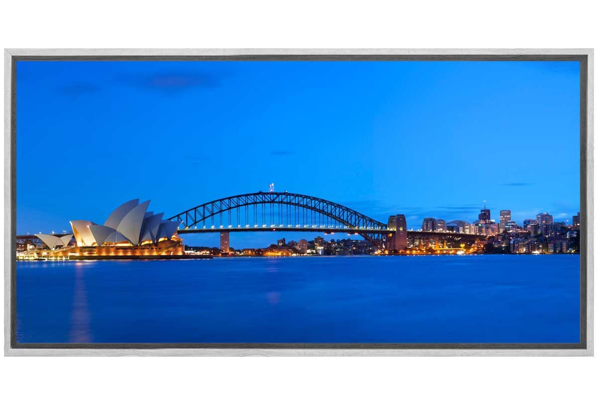 Sydney Harbour Bridge & Opera House 2 | Canvas Wall Art Print