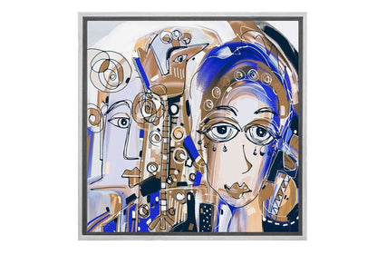 Abstract Lady | Canvas Wall Art Print - Final Touch Decor