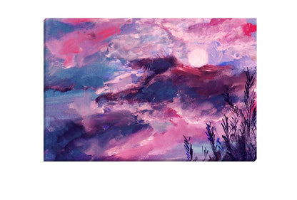 Sunset Abstract | Canvas Art Print