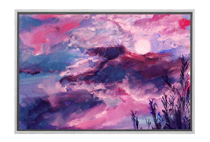 Sunset Abstract | Canvas Art Print