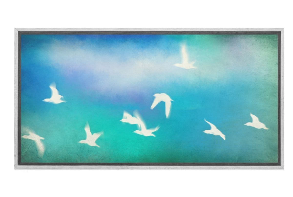 Birds in Flight | Canvas Wall Art Print