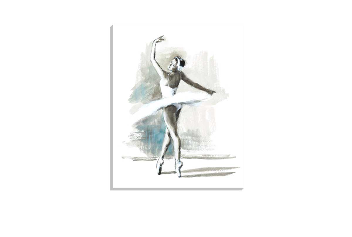 Prima Ballerina | Canvas Wall Art Print