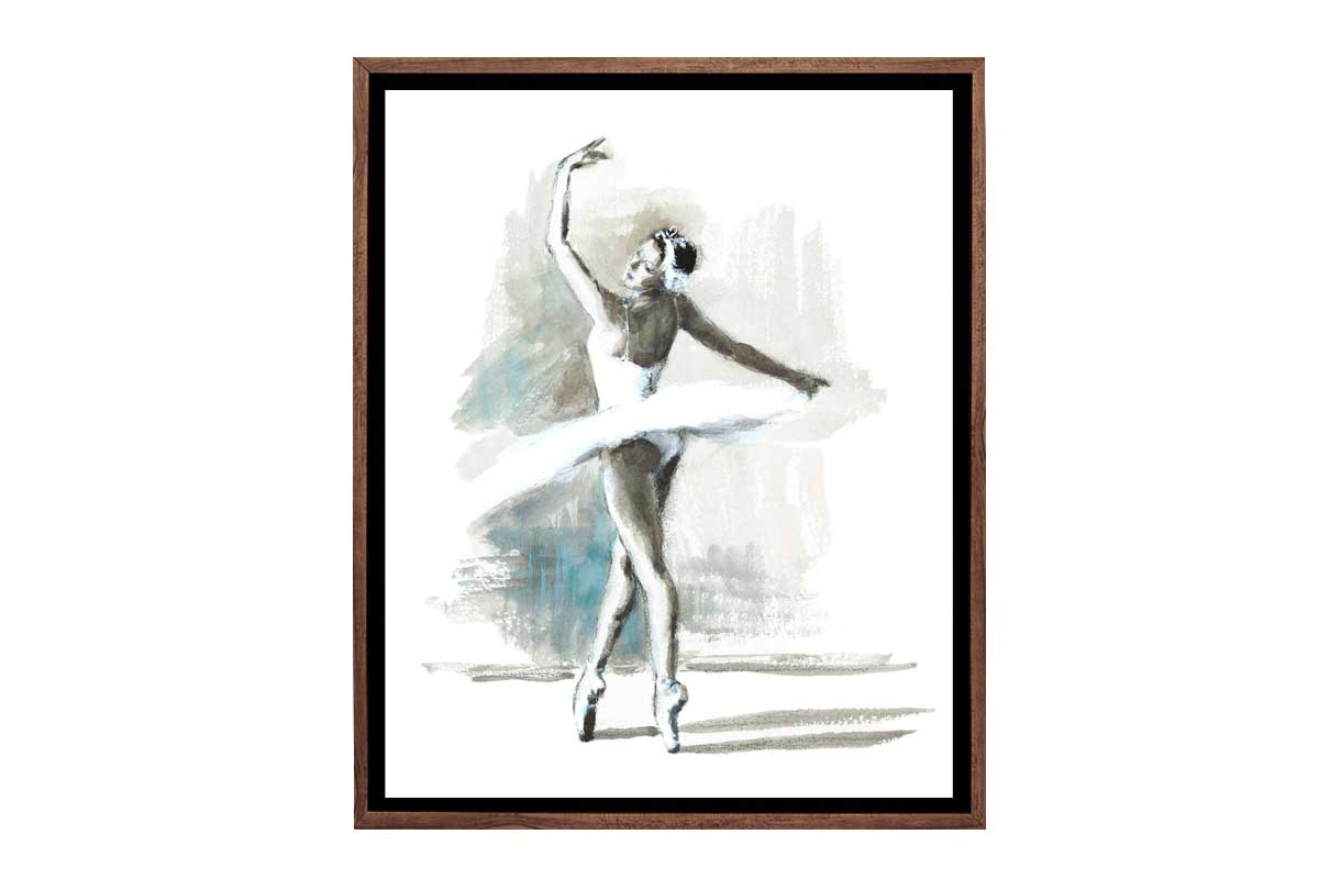 Prima Ballerina | Canvas Wall Art Print
