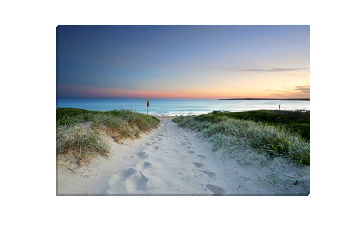 Sandy Beach Path | Canvas Wall Art Print
