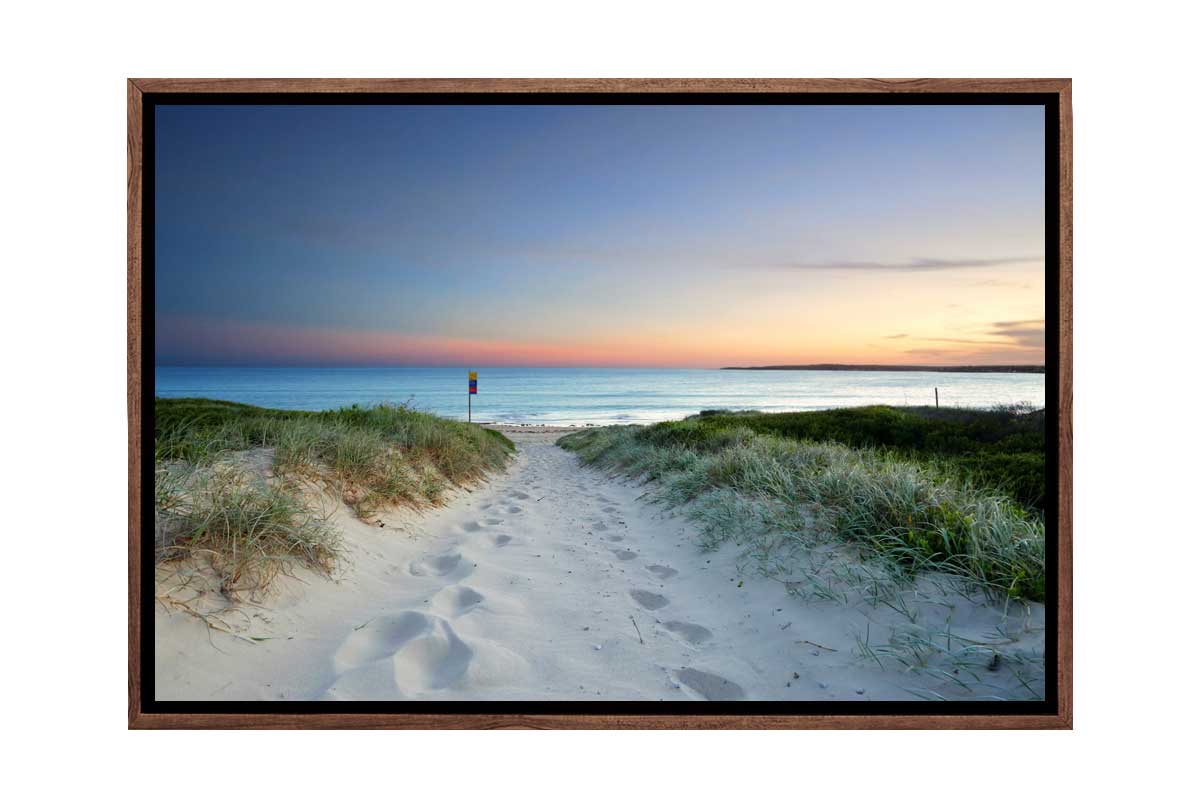 Sandy Beach Path | Canvas Wall Art Print