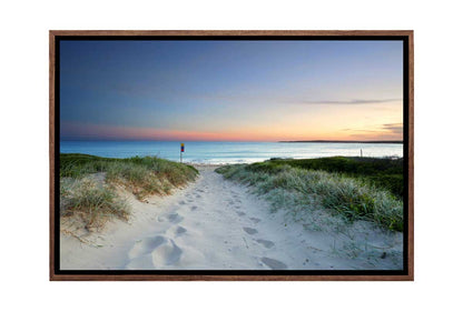 Sandy Beach Path | Canvas Wall Art Print