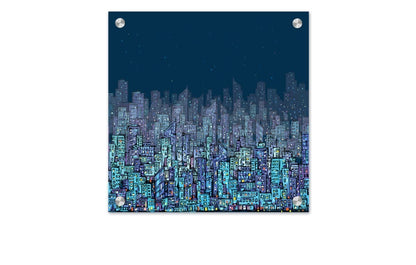 City Lights | Canvas Wall Art Print