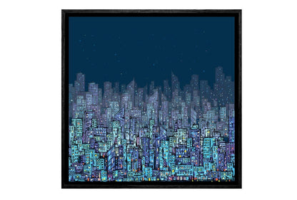 City Lights | Canvas Wall Art Print