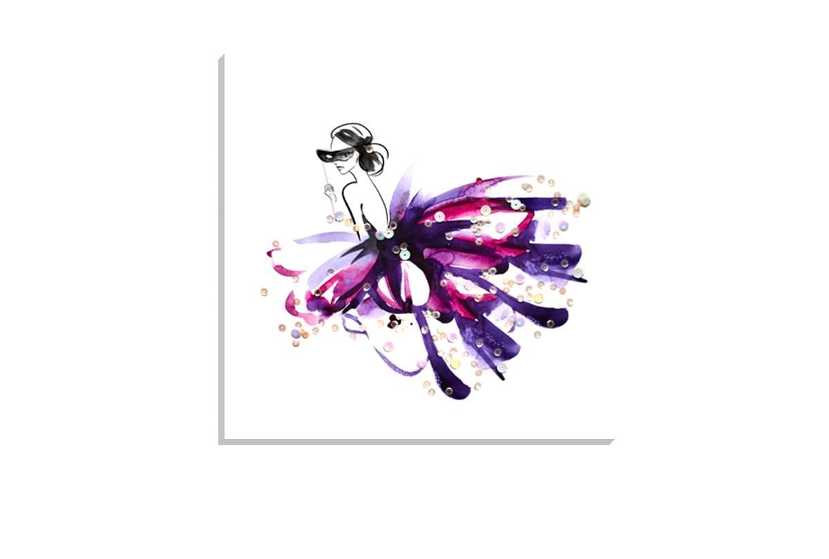 Femme Fatal | Canvas Wall Art Print