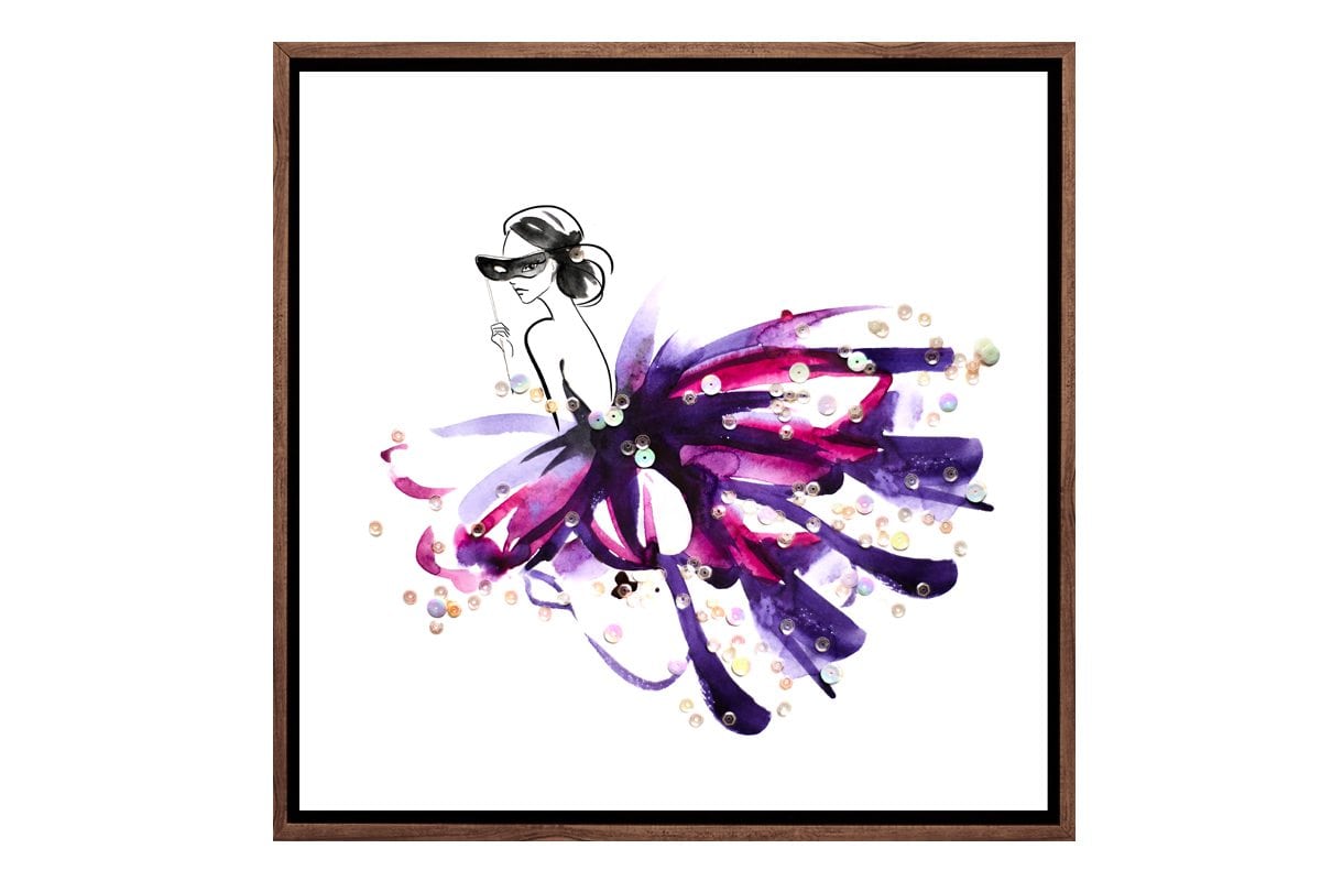 Femme Fatal | Canvas Wall Art Print