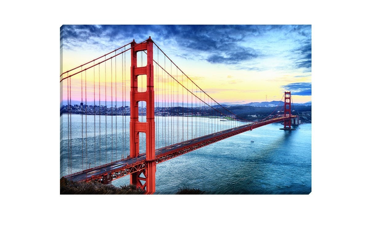 Golden Gate Bridge | Canvas Wall Art Print