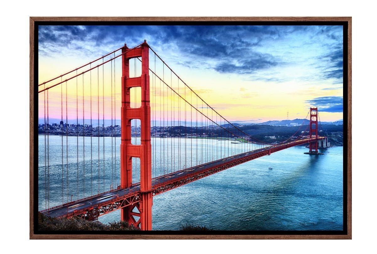 Golden Gate Bridge | Canvas Wall Art Print