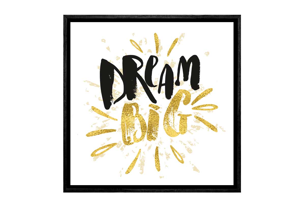 Dream Big | Canvas Wall Art Print