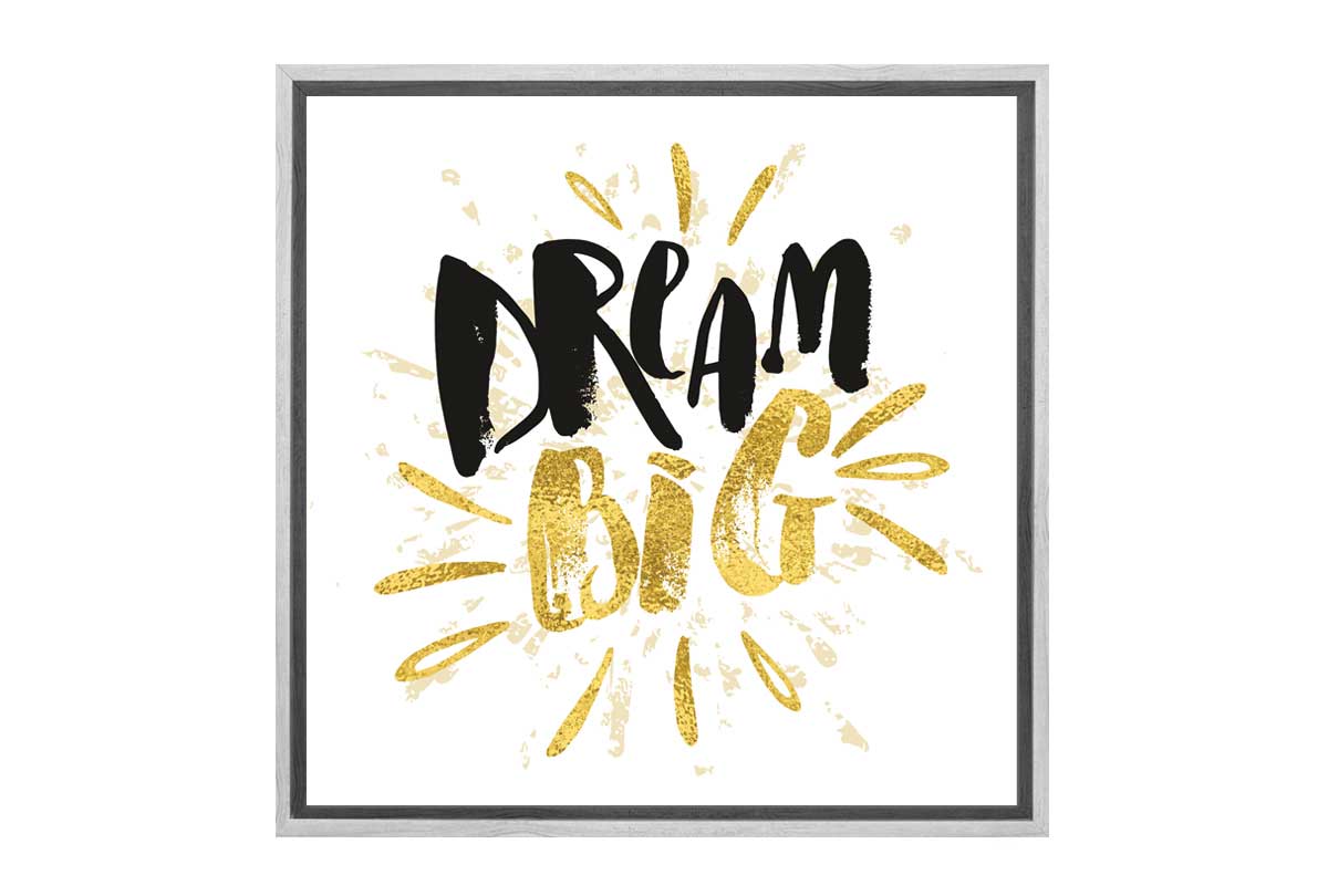 Dream Big | Canvas Wall Art Print