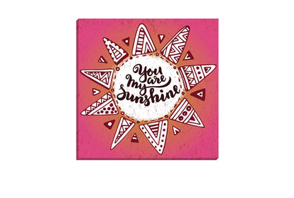 You are my Sunshine | Canvas Wall Art Print