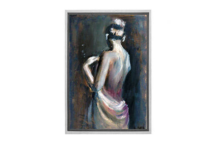 Naked Lady Painting | Canvas Wall Art Print