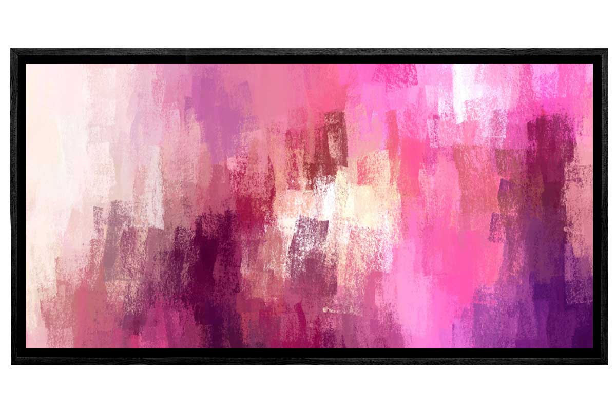 Pink and Purple Abstract 2 | Canvas Wall Art Print