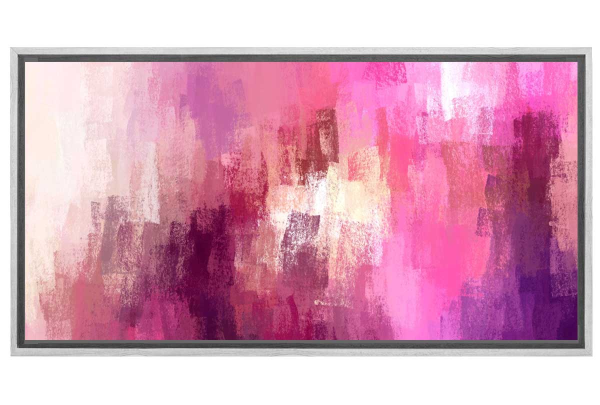 Pink and Purple Abstract 2 | Canvas Wall Art Print