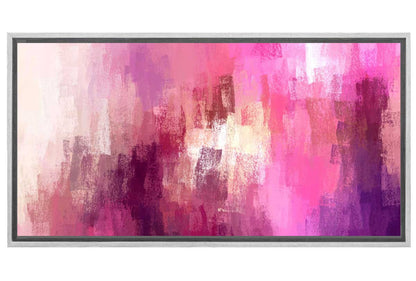 Pink and Purple Abstract 2 | Canvas Wall Art Print