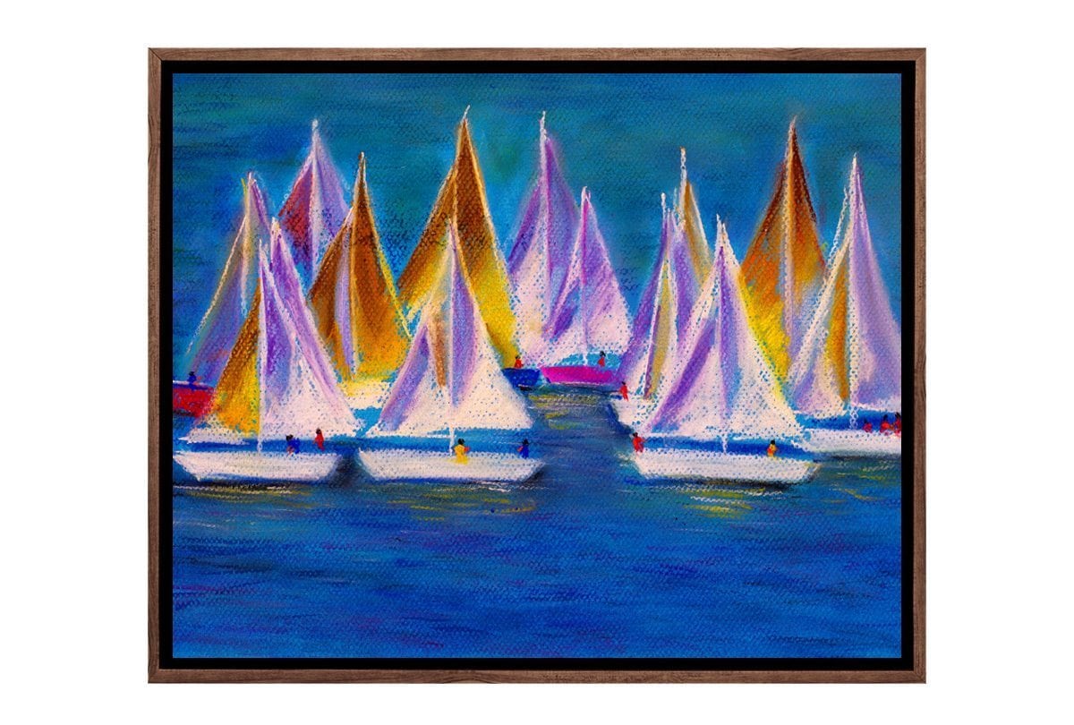 Sailing Boats | Canvas Wall Art Print