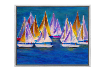 Sailing Boats | Canvas Wall Art Print