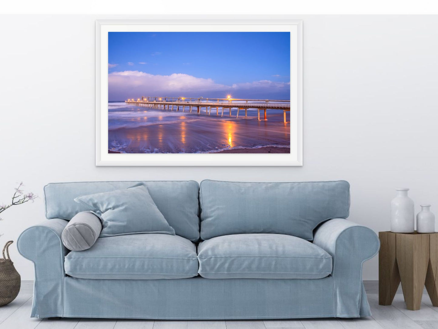 The Spit Gold Coast Wall Art Print – Sunset Pier Coastal Photography