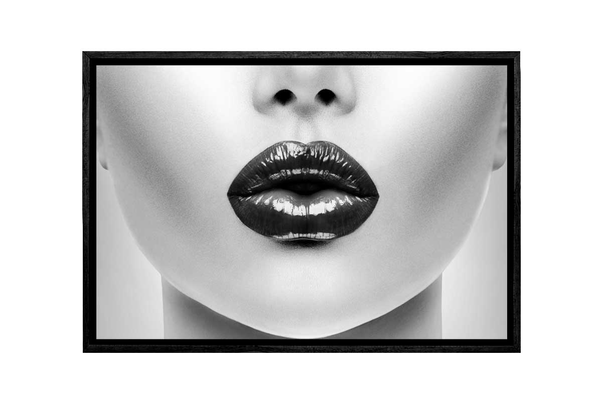 Black Lips | Canvas Wall Art Print