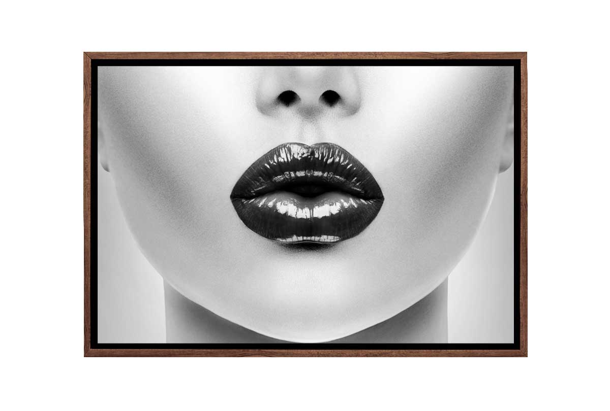 Black Lips | Canvas Wall Art Print