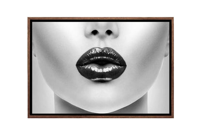 Black Lips | Canvas Wall Art Print