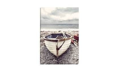 Boat on Beach | Canvas Wall Art Print