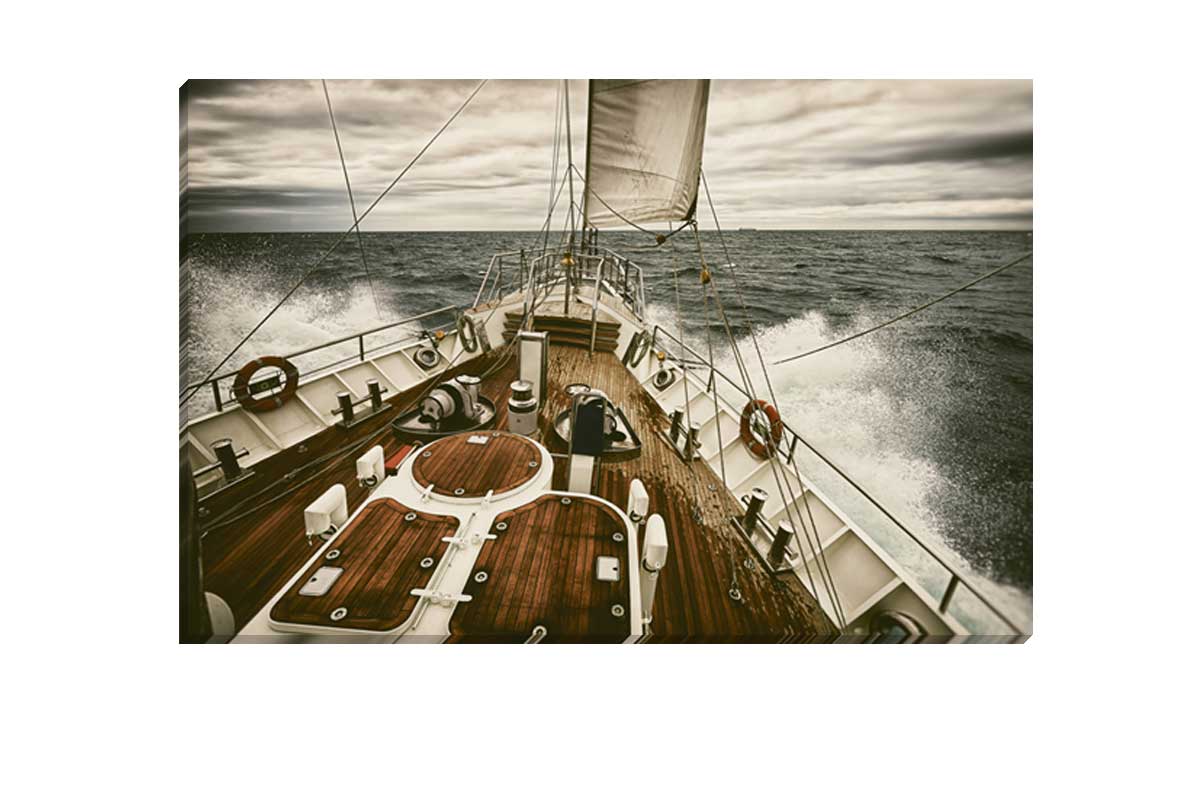 Yacht | Canvas Wall Art Print
