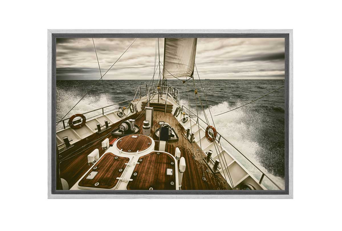 Yacht | Canvas Wall Art Print