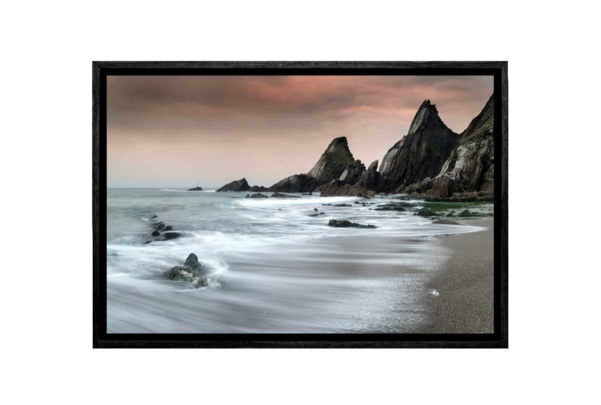 Rugged Coastline | Canvas Wall Art Print