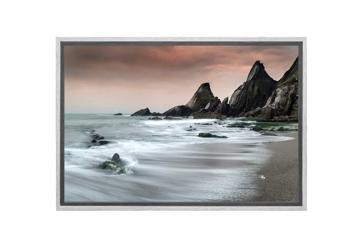 Rugged Coastline | Canvas Wall Art Print