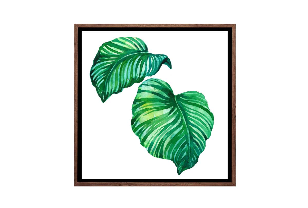 Tropical Leaves 3 | Canvas Wall Art Print