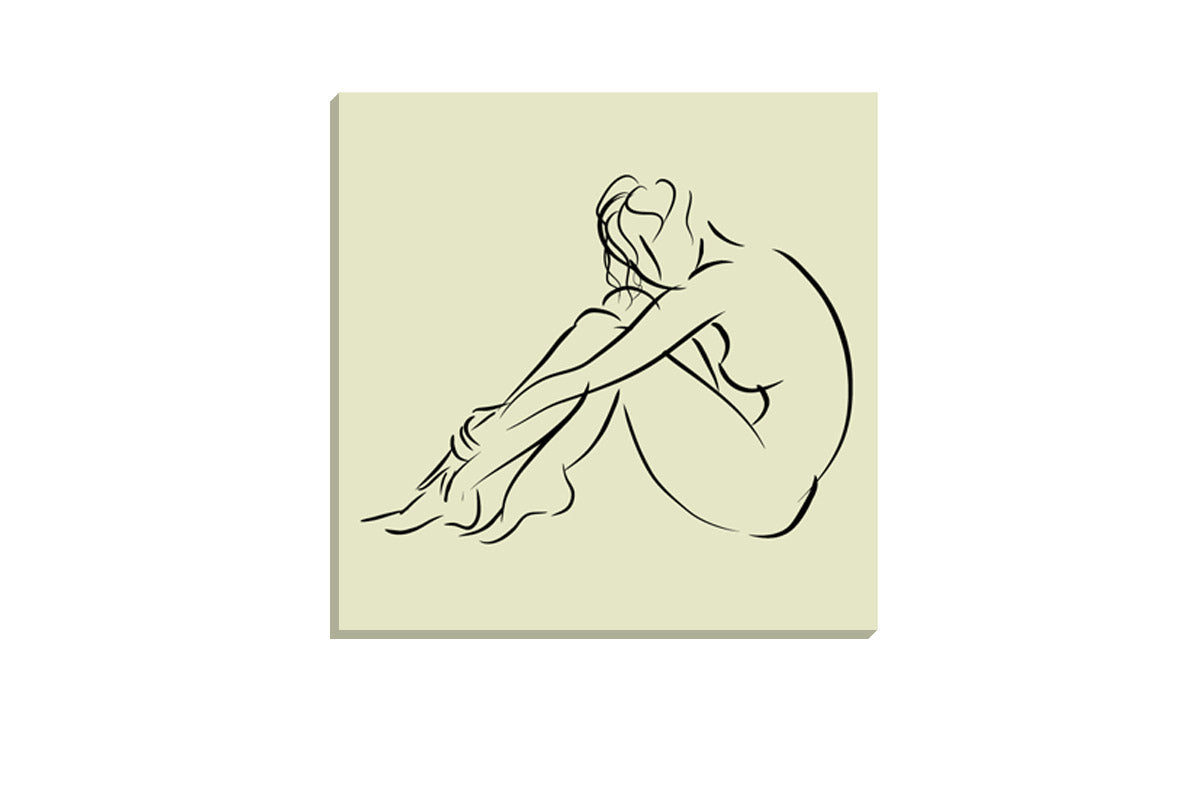 Nude 2 | Canvas Wall Art Print
