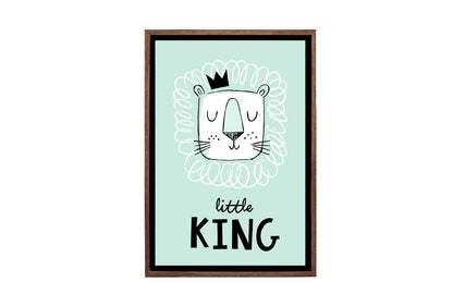 Little King | Scandinavian Kid's Wall Art Print