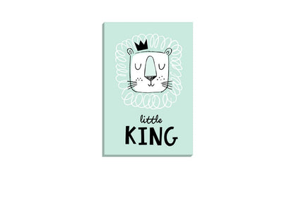 Little King | Scandinavian Kid's Wall Art Print