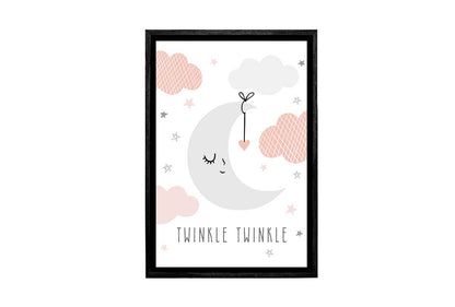Twinkle Twinkle | Scandinavian Kid's Wall Art Print